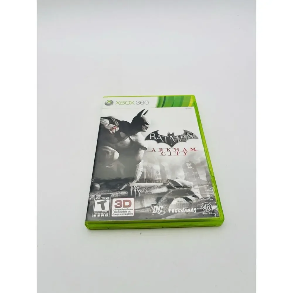 Batman Arkham City Xbox 360 Complete CIB Tested Works VG Condition